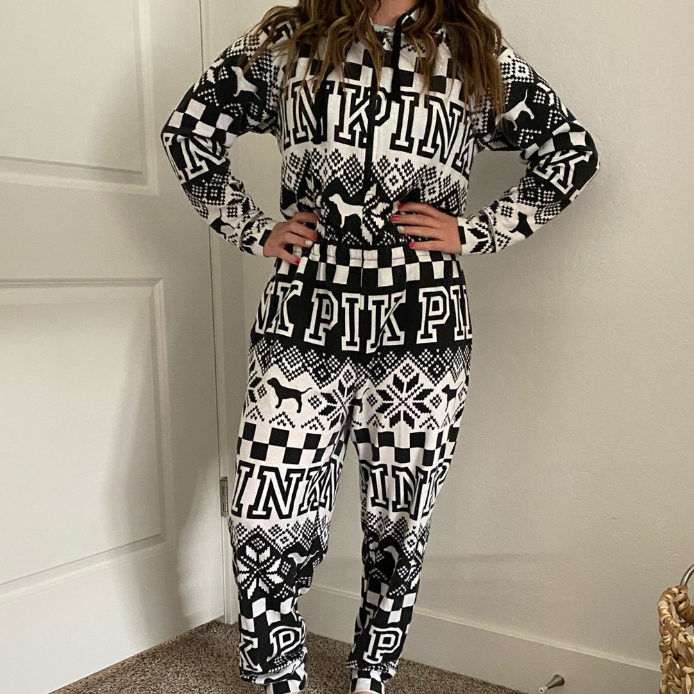 PINK onesie size Med